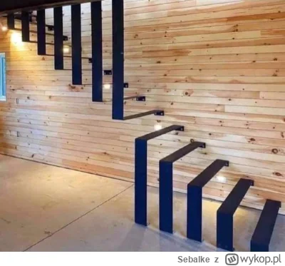 Sebalke - Takie schody w domu, co myślicie? #budownictwo #budowadomu #budujzwykopem #...
