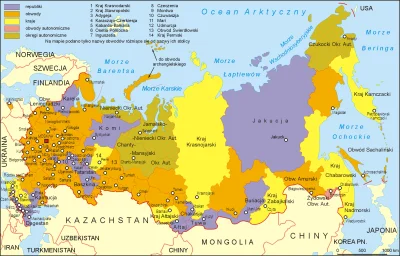 ZawzietyRobaczek - Rosja to tak naprawę tylko ten pomarańczowy fragment po lewej stro...