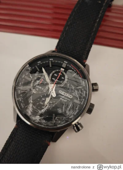 nandrolone - Szukam kogoś kto wymieni mi w normalnych pieniądzach szkło w zegarku Sei...