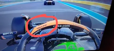 kamil-tika - Norris wyprzedza Russella na starcie i pozdrawia go xd
#f1