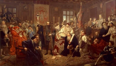 wfyokyga - Jan Matejko, Unia Lubelska
#sztukadoyebana