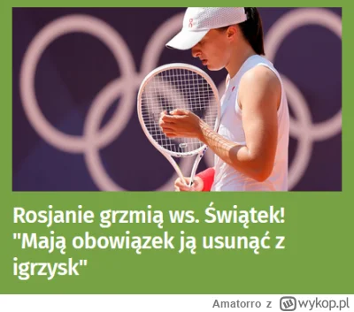 Amatorro - Hmm... przysiągłbym, że to jeszcze wczoraj z Igi szydziła polska psycho-pr...