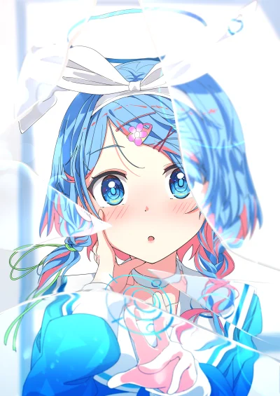 LatajacaPapryka512 - #randomanimeshit #bluearchive #arona #anime
