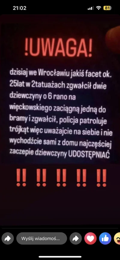 Beszczebelny - Takie coś widzę dzisiaj już u którejś dziewczyny na relacji na Faceboo...