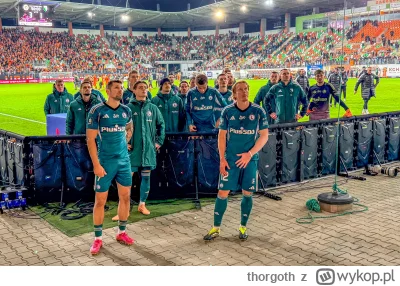 thorgoth - Po meczu w Lubinie zawodnikom Legii udzielone zostało napomnienie duszpast...