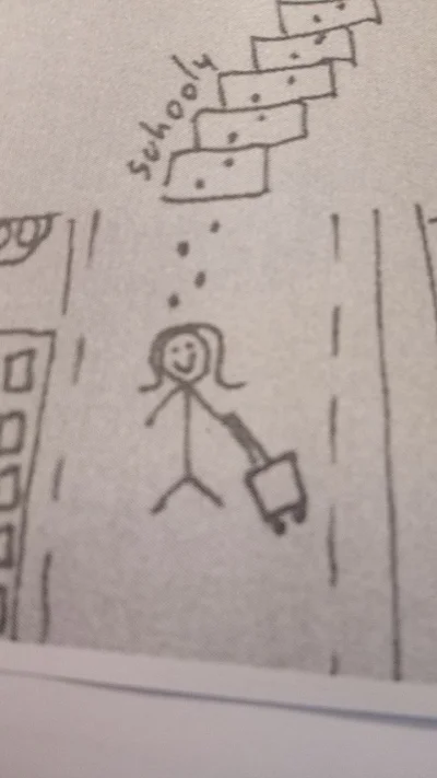 kanclerzkrolestwapaprotnikow - To jest moja mama, z walizką. Moja mama wydrukowała in...