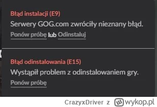 CrazyxDriver - Świetnie, że jest jakaś aktualizacja tylko #!$%@? teraz nie jestem wst...