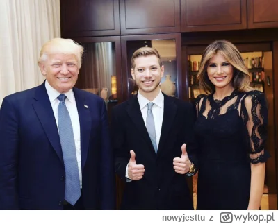 nowyjesttu - @BiMa: Na razie to syn premiera Izraela- Yair Netanyahu (w środku na zdj...