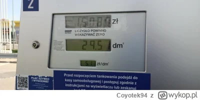 Coyotek94 - A wy po jakiej cenie tankujecie kaczyści? ( ͡° ͜ʖ ͡°)

#paliwo #motoryzac...