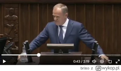 brixo - Rudy kłamca tak przyspieszył, że odleciał w kosmos. 
Jego agresja w Sejmie po...