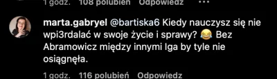 dobry-informatyg - takie kwiatki karynek pod postem Świątek na insta. Oczywiście kome...