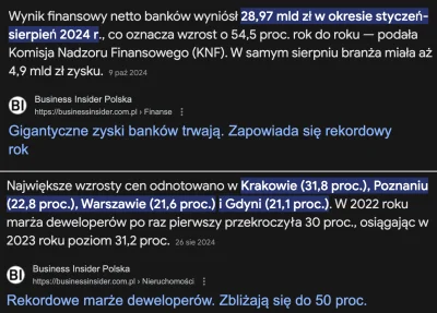 Nighthuntero - Rekordowe zyski banków, rekordowe marże deweloperów, wiecie co by tu p...