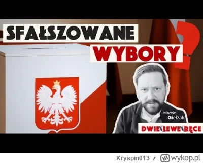 Kryspin013 - Chyba najlepszy komentarz w kontekście obecnych wyborów

https://youtu.b...
