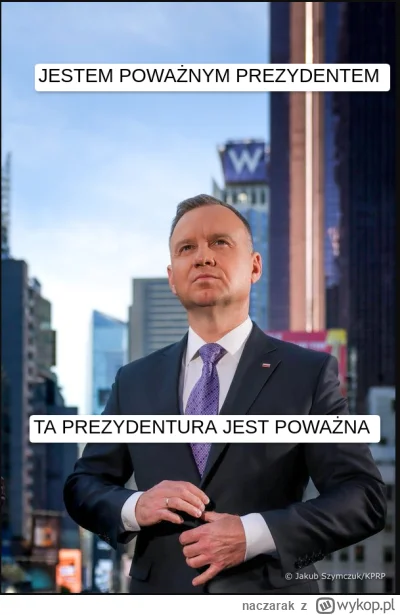 naczarak - #cenzoduda #duda #heheszki #pis #bekazpis #neuropa