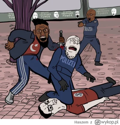 Haszem - dobrze, że ścigają kogo trzeba...