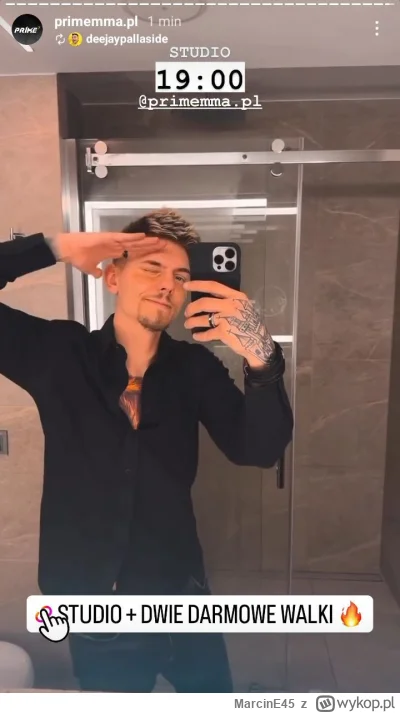 MarcinE45 - ten zjeb pdf bedzie prowadzil studio 
#famemma