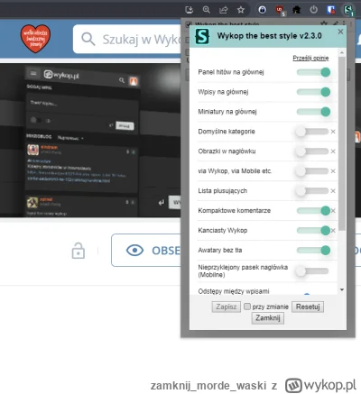 zamknijmordewaski - #wykopthebeststyle 
Czy tylko u mnie nie działa styl po migracji ...