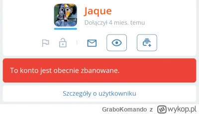 GraboKomando - Jak raz się zgodzę z moderacją. Mam tylko nadzieję że nie zdążył rzuci...