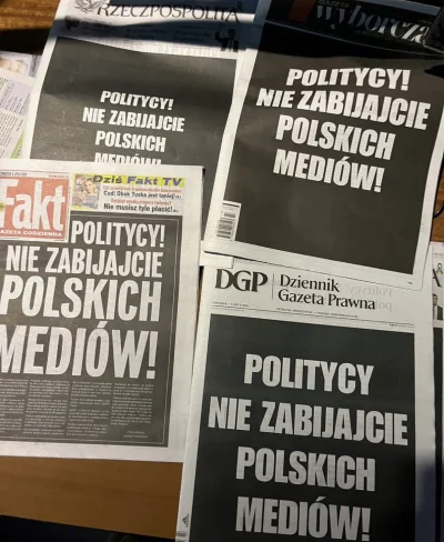 FeniFiker - A cóż to za uśmiechnięte media? XD #protest #polska #media #tusk #polityk...
