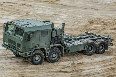 murison - > Pierwsze podwozie Jelcz P882.57 TS T45 K-MLRS 8×8, czyli nośnik wieloprow...