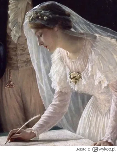 Bobito - #obrazy #sztuka #malarstwo #art

Edmund Blair Leighton - Rejestr ślubów (192...