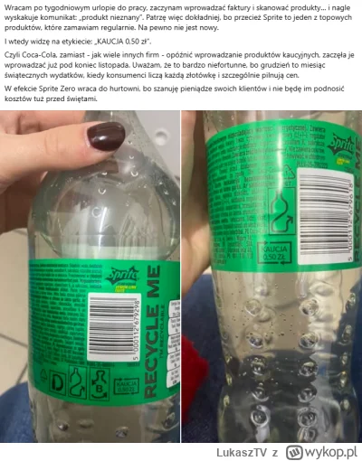 LukaszTV - Bizneswoman oburzyła się że Sprite przyszedł z kaucją xdd
Co najlepsze pie...