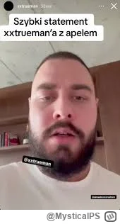 MysticalPS - trueman na insta dał info że wardęga macał c---i randomowym laskom na ul...