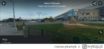 rosnacykamyk - Elo #poznan, przejeżdżając kolejką maltanką, przy stacji Ptyś zauważył...