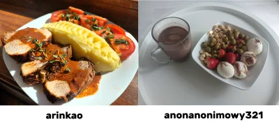 chico_lachowski - który posiłek chętniej byście zjedli?

#przegryw #dieta #gotujzwyko...