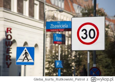 GlebakurfaRutkowski_Patrol - Wg moich obserwacji 90% kierowców nie wie co ten znak oz...