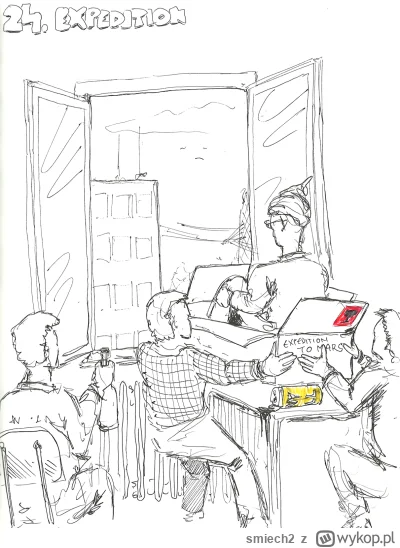 smiech2 - #inktober #magg #rysujzwykopem
Wprawdzie ta studencka zabawa nazywa się "Mi...