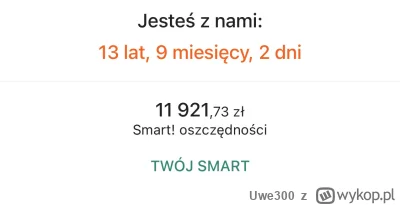 Uwe300 - @Maciek5000 kurde u mnie słabe lata ale oszczędności spoczko