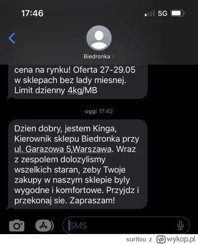 surflou - Nie wiem dlaczego dostałem takiego smsa ale czekam na zaproszenie na gale n...