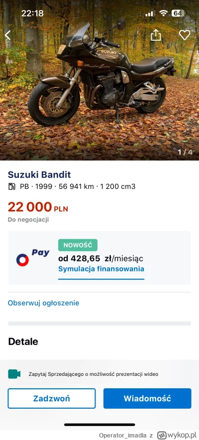 Operator_imadla - Koleś kupił starego ulepa za 5tys wsadził drugie 5 w części i roboc...