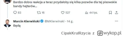 CipakKrulRzycia - @Zenek_: uważaj bo Kierwiński ma już wypis z komendy na badanie alk...