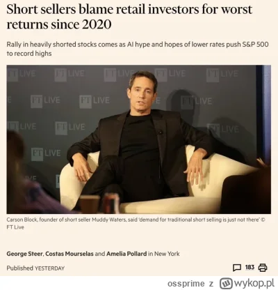 ossprime - Mireczki, chyba wreszcie wygrywamy z grubasami. BlackRock xuj ci w rzyć (a...