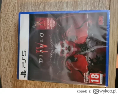 kopek - Zaczynamy zabawę :-)
Dostałem od żony na urodzinki xd
#ps5 #diablo4 #playstat...
