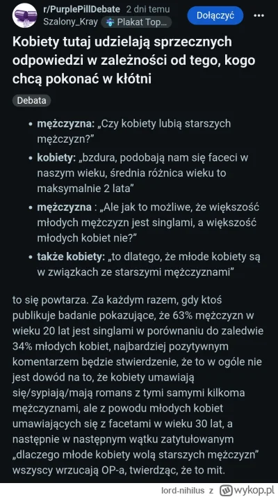 lord-nihilus - Normictwo odkrywa kobiece manipulacje i społeczny gaslighting. 
2025 r...