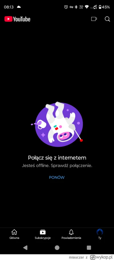 miauczar - #revanced #youtube 

Działa wam revanced? U mnie od wczoraj woła że niby n...