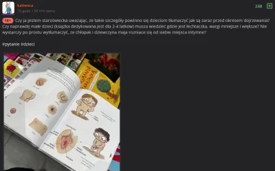 Bananek2 - Nieco ironiczne jest, że do zdjęcia książeczki o anatomii dla dzieci moder...