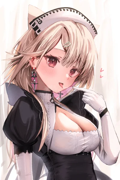 KsyzPhobos - #kazemaru #arknights #anime #randomanimeshit #oppai #maid