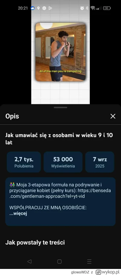 glowaWDZ - Chyba coś p-------m w tłumaczeniu #kapitanbomba #heheszki #youtube