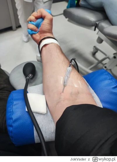 JokVader - 176 555 - 450 = 176 105
Data donacji - 20.03.2024
Rodzaj donacji - krew pe...