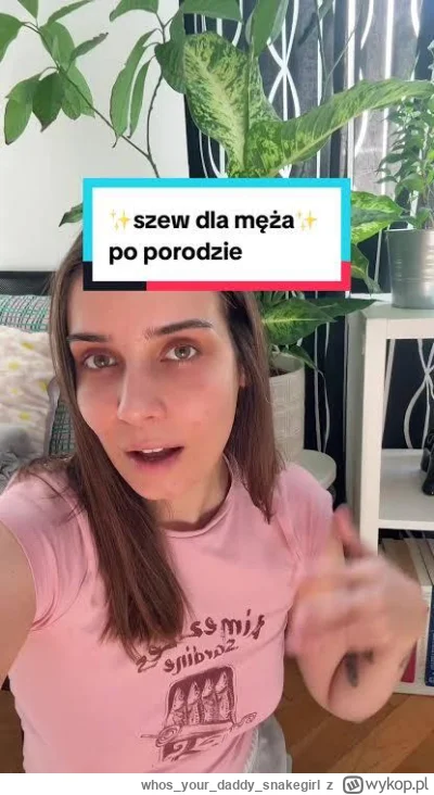 whosyourdaddysnakegirl - @piotrp0lak

Dobrzy lekarze zakładają po porodzie dodatkowy ...