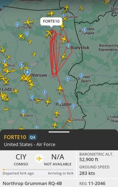 huopisko - wczoraj latał nasz mały AWACS, dzisiaj największy na świecie dron, który m...