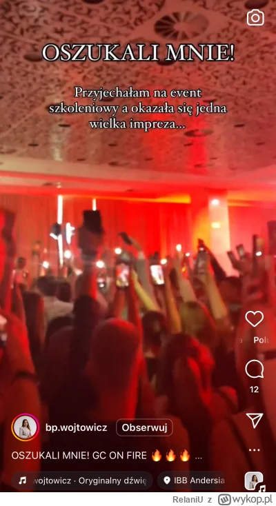 RelaniU - Ale swoją drogą, to rzeczywiście ich oszukano, skoro mają imprezę na której...