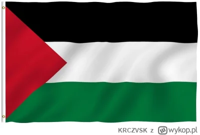 KRCZVSK - Niech żyje wolna Palestyna (wolna od Hamasu). #palestyna #izreal #wojna