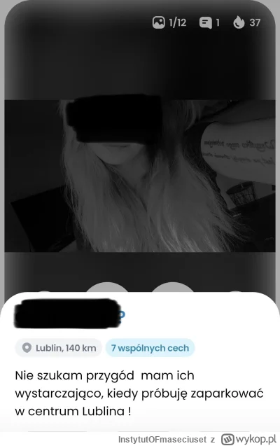 InstytutOFmaseciuset - #tinder #lublin #heheszki #strefaczystegotransportu #logikaroz...