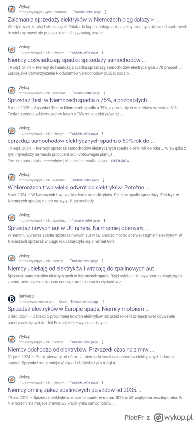 PiotrFr - Dlaczego cały zeszły rok co miesiąc był wysyp znalezisk o sprzedaży elektry...