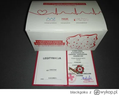 blackgoku - 223 470-450=223  020
Data donacji - 01.02.2023
Rodzaj donacji - krew pełn...
